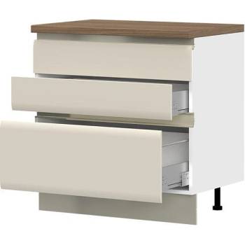 Долен кухненски шкаф за мивка Invictus R-90-3MBOX6