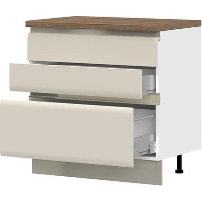 Долен кухненски шкаф за мивка Invictus R-90-3MBOX6