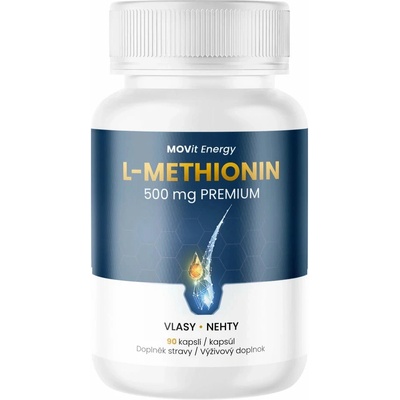 MOVit Energy Methionin PREMIUM 500 mg 90 veganských kapsúl