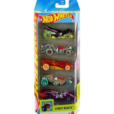 Mattel Hot Wheels 5ks angličáky Street Beasts