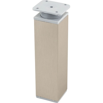 StrongLegs nábytková noha FA009 150Rmm nerezi/šivý plast