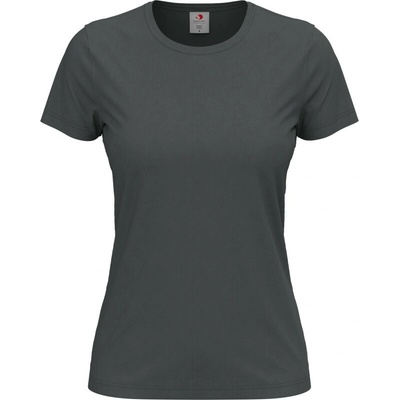 Stedman Tričko Classic-T Fitted Women krátký rukáv dámské Šedá real