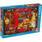EUROGRAPHICS Пъзел Eurographics от 1000 части - Шивашко ателие, Чиро Марчети (60005347)