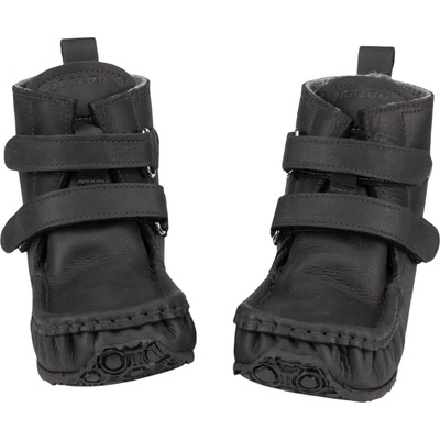 Зимни буйки Zeazoo - Yeti, размер 24-25, естествена кожа, черни (WBB-YT-15)