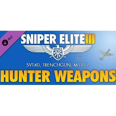 Игра Sniper Elite 3 - Hunter Weapons Pack DLC за PC Steam, Електронна доставка