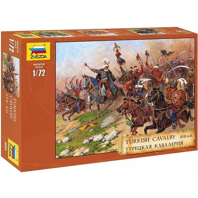 Zvezda Turkish Cavalry 16-17th Century 8054 1:72