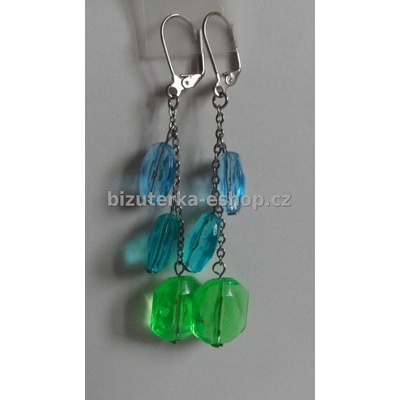 Bizuterka-eshop.cz BZ-02973 modro zelené
