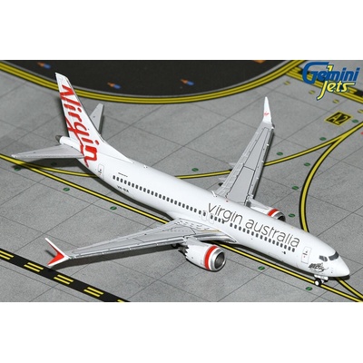 Gemini B737 MAX 8 Virgin Australia 2010s Colors. Named Monkey Mia 1:400