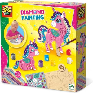 SES Creative Диамантено рисуване - 3d Еднорози (14134)
