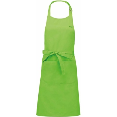 Kariban Zástěra Polycotton K890 1TE-K890-Lime-uni Lime