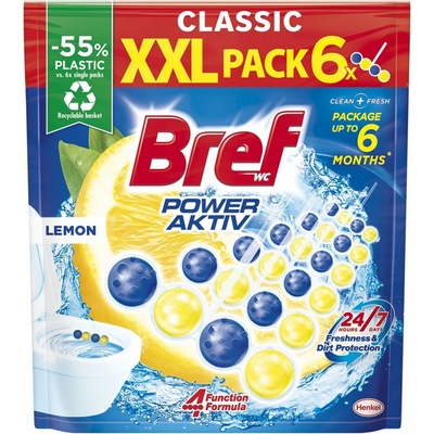 Bref Power Aktiv Lemon 6 x 50 g – Sleviste.cz