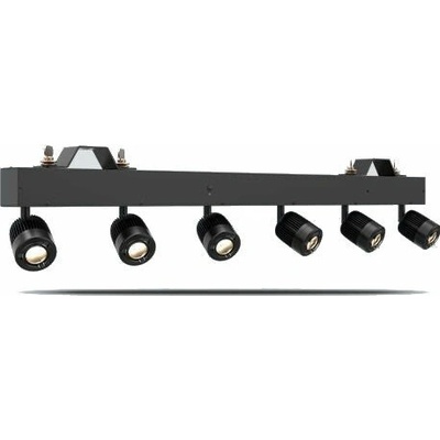 Pinspot Bar, lišta s 6ks pinspotů, 6x 15W (WW)