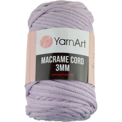 Macrame Cord 3 mm 765 světle fialová YarnArt