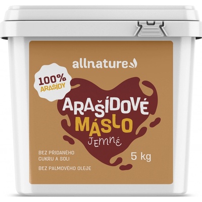 Allnature Arašídový krém jemný 5 kg