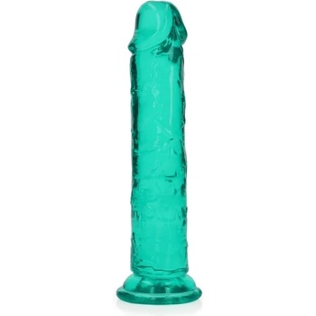 Image 1 of Shots Toys Джели дилдо Real Rock Crystal Clear 7" тюркоаз