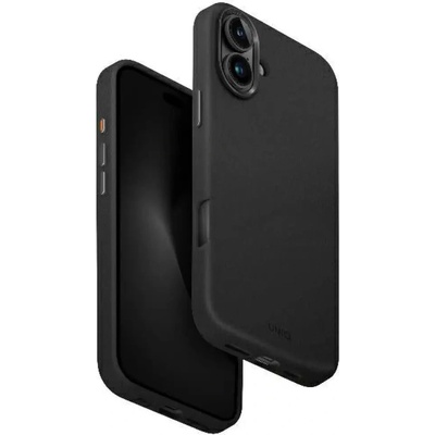 Uniq Lyden Magclick калъф за зареждане за iPhone 16 Plus - черен (8886463690871)