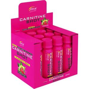 GENIUS NUTRITION L-Carnitine Shot 3000 [12 x 80 мл] Малина с цитрус