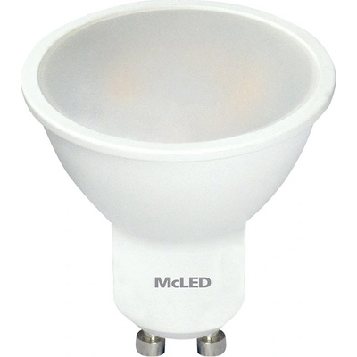 McLED LED žárovka 5W 350lm 2700K Teplá bílá 100° GU10
