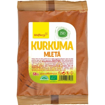 Wolfberry BIO Kurkuma mletá 200 g