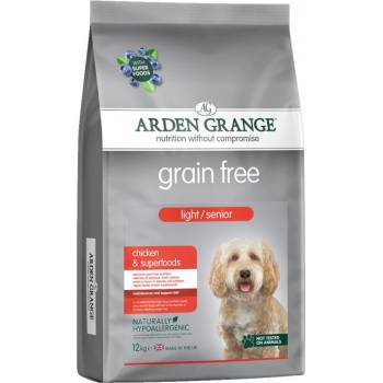 Arden Grange GF Light/Senior Chicken & Superfoods 12 kg