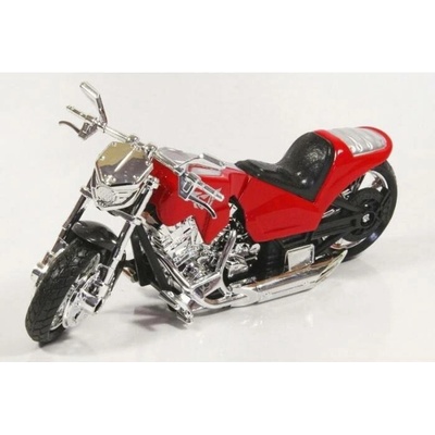 Mondo Motors Motorka Chopper červený model 1:18