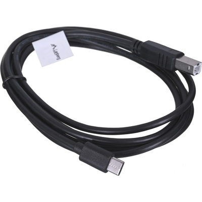 Lanberg CA-USBA-13CC-0018-BK USB-C (M) na USB-B (M) 1,8m černý