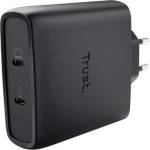 Trust Maxo GaN Зарядно устройство 2xUSB-C 100W (25527)