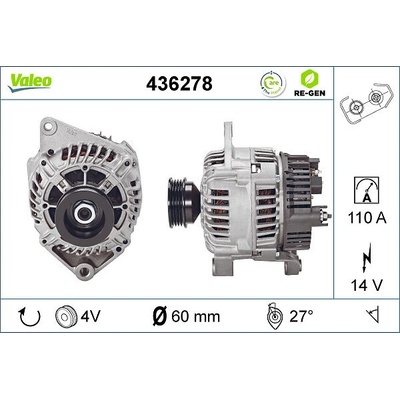 generátor VALEO 436278
