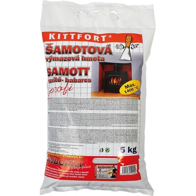 KITTFORT Šamotová výmazová hmota 5 kg