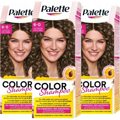 Palette Šampon 231 Světle hnědý 24 x3
