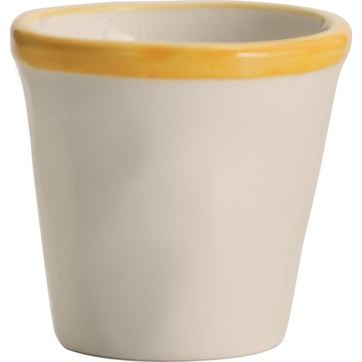 Zafferano Чаша халба Lido Rim 70 мл жълта (RIM0004)