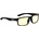 GUNNAR Геймърски очила GUNNAR Enigma Onyx, Amber, Черен цвят (GUN-ENI-00101)