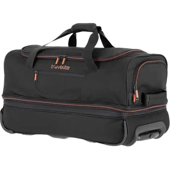 TRAVELITE Сак Travelite Basics 55cm expandable 51/64L Wheeled Duffle bag - Black (Black)