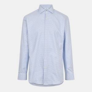 HUGO BOSS Риза с дълъг ръкав Boss Men's Joe Spread Long Sleeve Oxford Shirt - Pastel Blue - sportihobi - 107,55 лв