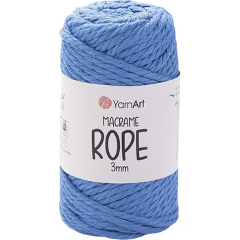 YARNART Macrame Rope 3 mm 3 mm 63 m 786 Dark Blue юта (Macrame Rope 3 mm 786)