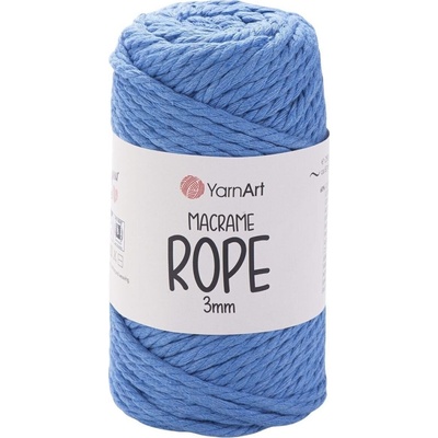 YARNART Macrame Rope 3 mm 3 mm 63 m 786 Dark Blue юта (Macrame Rope 3 mm 786)
