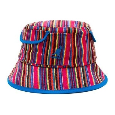 Kangol Multi Color Stripe Bucket Rainbow Multi