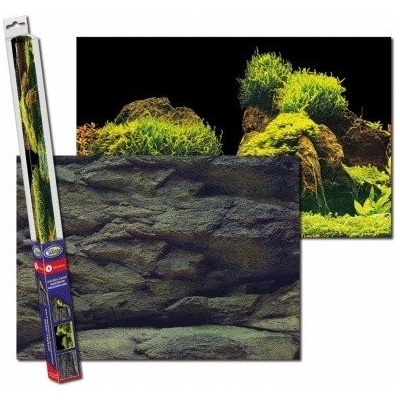 Aqua Nova pozadie S skaly / rastliny 60 x 30 cm