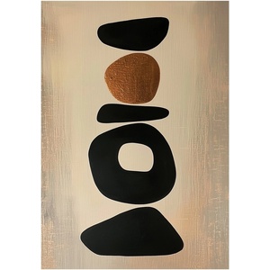 Styler Печатна върху платно картина 70x100 cm Stones - Styler (CA-18755)