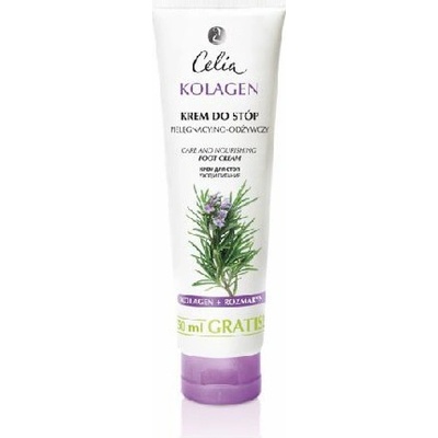 Celia Collagen Series krém na nohy pro suchou a popraskanou pokožku 75 ml+50 ml