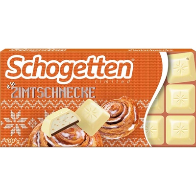 Schogetten bílá à la skořicové šneky 100 g