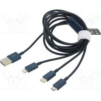 Baseus CAMLTYS-03 High Speed,USB 2.0, 1,5m, modrý