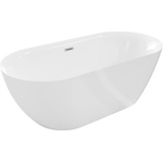 Mexen Roxy 170x80 cm white/brushed nickel (51201708000-97)