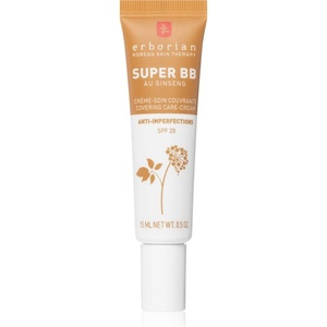 Erborian Super BB Covering Care-Cream ВВ крем за безупречен изравнен тен на кожата малка опаковка цвят Caramel 15ml