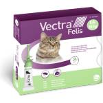 Ceva Vectra Felis спот - он разтвор за котки срещу възрастни бълхи и незрелите им форми, 1 пипета