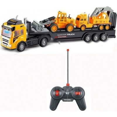 Alltoys RC Truck se stavebními stoji na návěsu 27MHz RTR 1:24