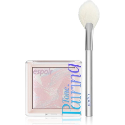 espoir Tone Pairing Highlighter озаряващ продукт за скули и околоочната зона с четка цвят Pink Marine 9.6 гр