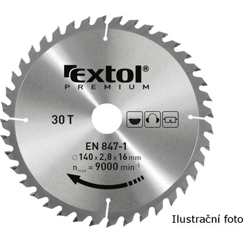 EXTOL PREMIUM Kotouč pilový s SK plátky, O 210x3,0x25,4mm, 48T (8803235)
