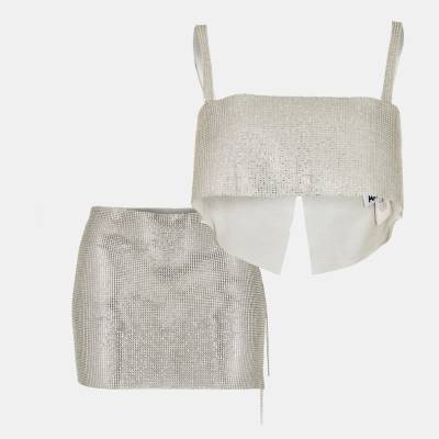 AmyLynn Women's Chan Cord Coord - Silver