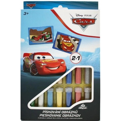 Red Castle Pieskovanie obrázkov 2v1 Disney Cars II.